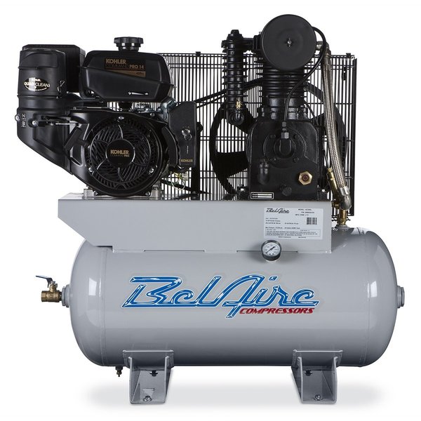 Belaire 14HP 30 Gallon Gas Compressor Cast Iron Series 8090253124